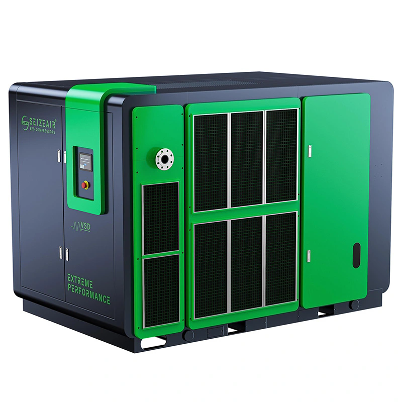Fixed-Speed ​​Single-Stage Screw Air Compressor သည် Industrial Air Supply ကို မည်သို့တိုးတက်စေနိုင်သနည်း။