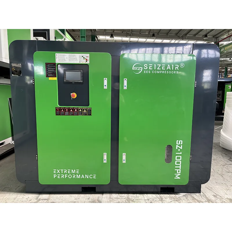 380V စက်မှု PM VSD Two-Stage Screw Air Compressor