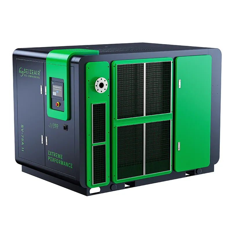 စွမ်းအင်ချွေတာသော PM VSD Two-Stage Screw Air Compressor