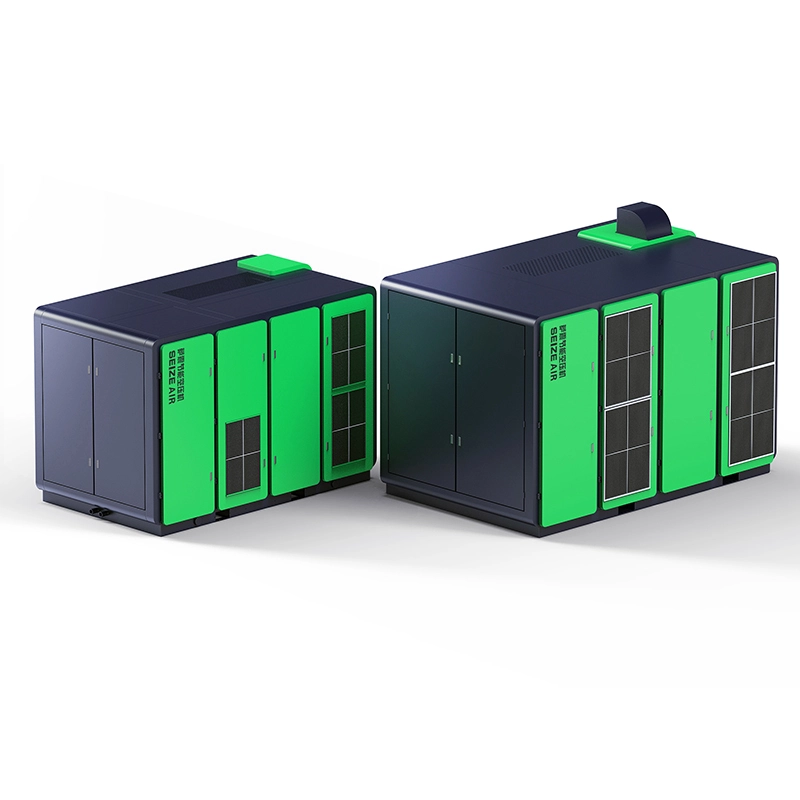 ကြီးမားသောစွမ်းရည် Fixed-Speed ​​Two-Stage Screw Air Compressor