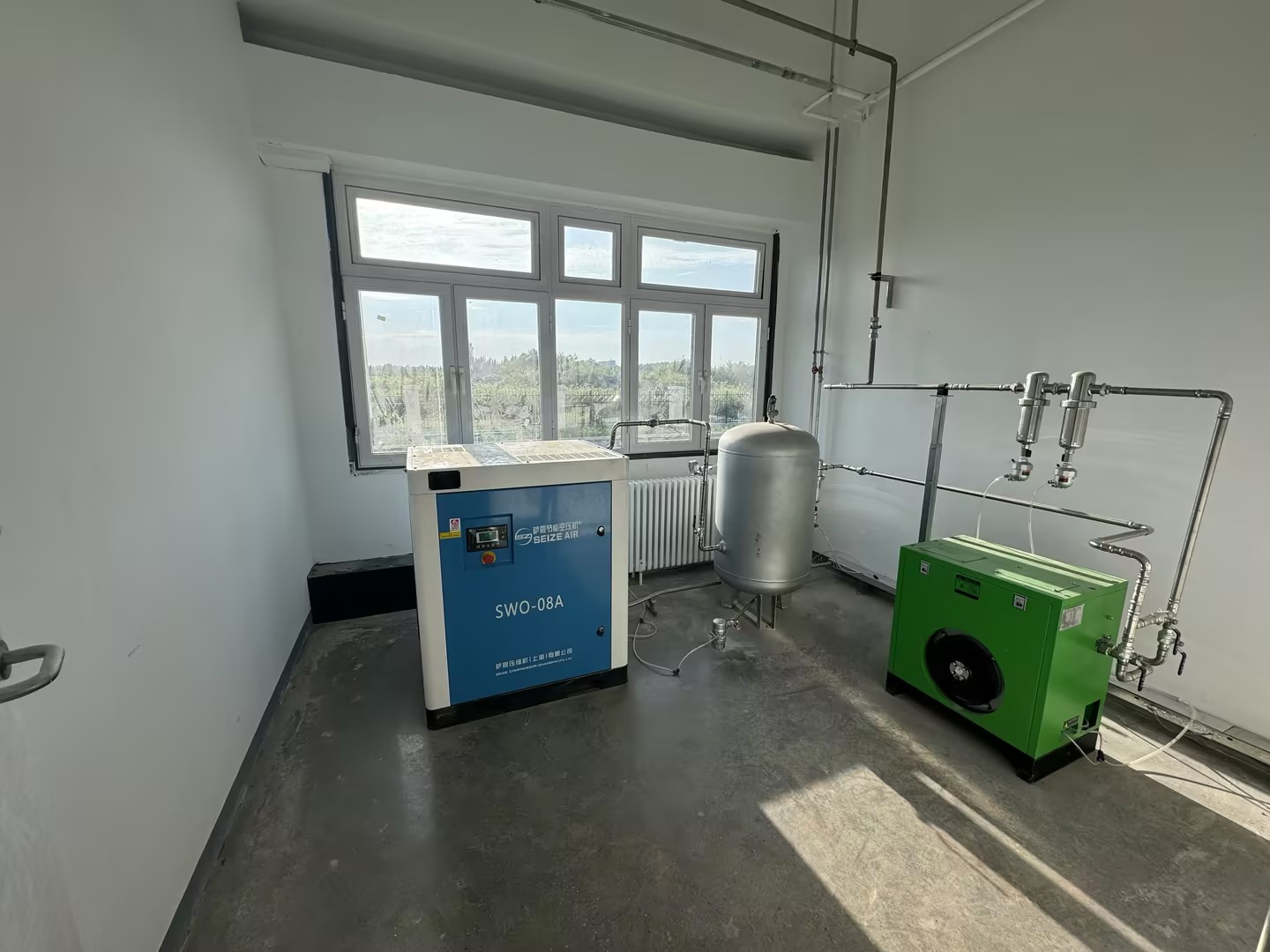 ဆေးဘက်ဆိုင်ရာဆီ-အခမဲ့ Scroll Air Compressor