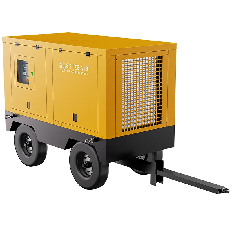 Portable Air Compressor တူးဖော်ခြင်း။